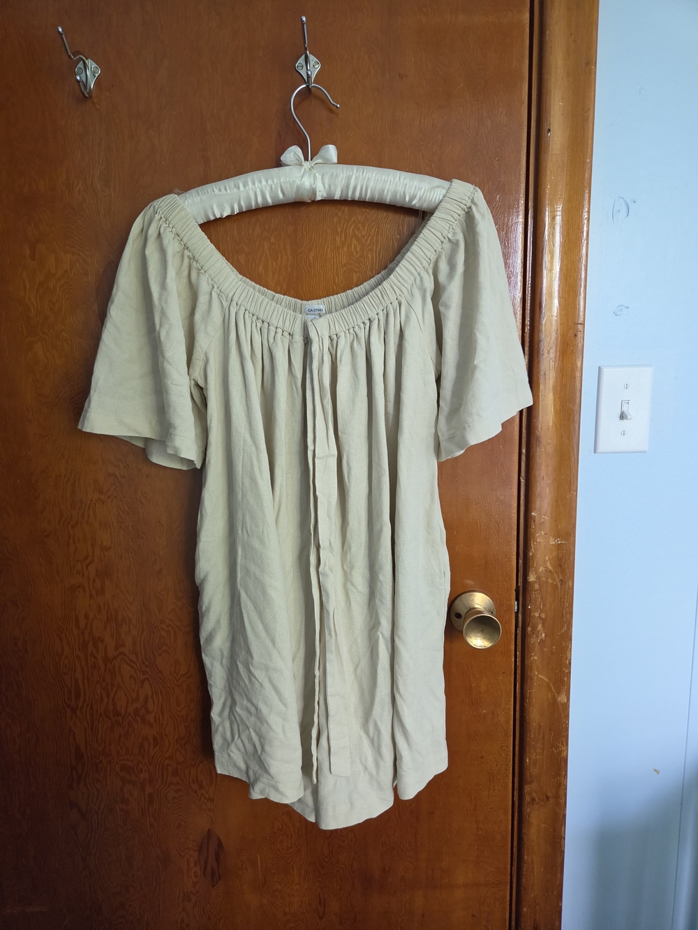 Hunter & Brown | Linen Blend One Piece Jumper | Size S